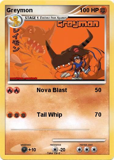 Pokemon Greymon