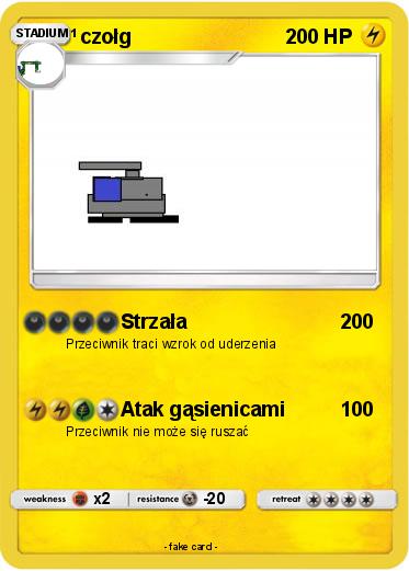 Pokemon czołg