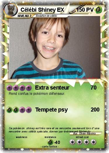 Pokemon Célébi Shiney EX