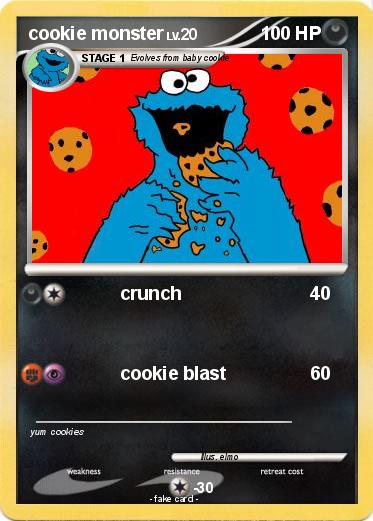 Pokemon cookie monster