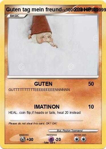 Pokemon Guten tag mein freund