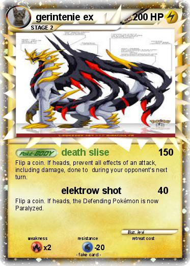 Pokemon gerintenie ex