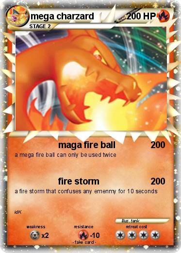 Pokemon mega charzard