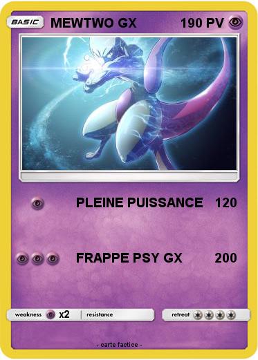 Pokemon MEWTWO GX