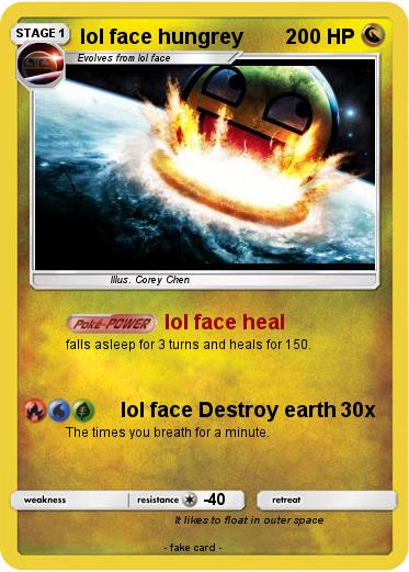 Pokemon lol face hungrey