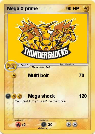 Pokemon Mega X prime