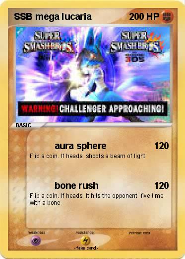 Pokemon SSB mega lucaria