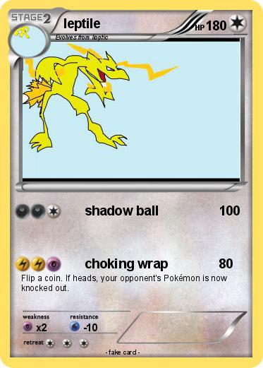 Pokemon leptile