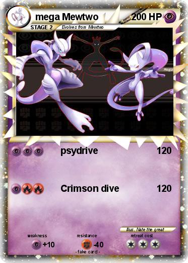 Pokemon mega Mewtwo