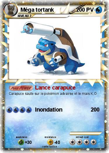 Pokemon Méga tortank