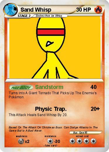 Pokemon Sand Whisp