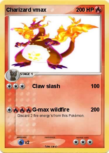 Pokemon Charizard vmax