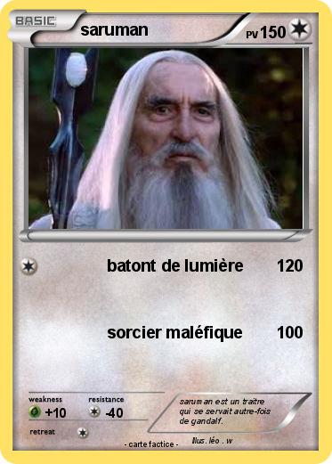 Pokemon saruman
