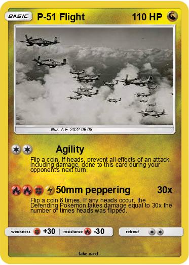 Pokemon P-51 Flight