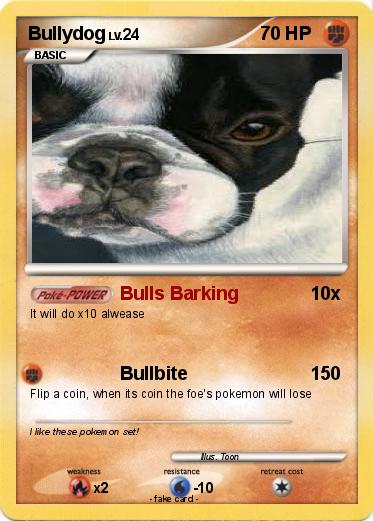 Pokemon Bullydog