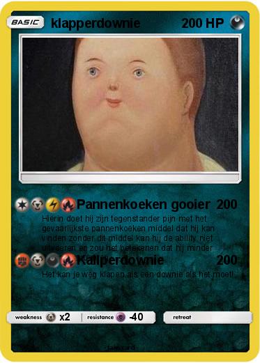 Pokemon klapperdownie