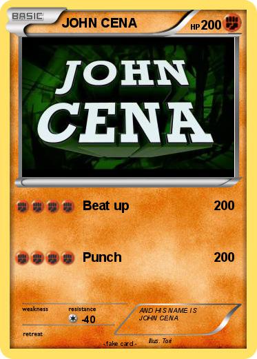 Pokemon JOHN CENA