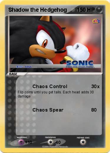 Pokemon Shadow the Hedgehog