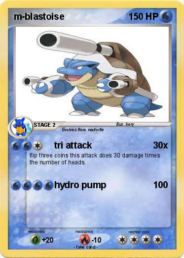 Pokemon m-blastoise