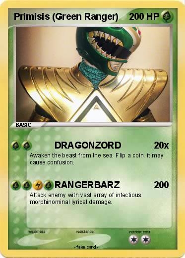 Pokemon Primisis (Green Ranger)