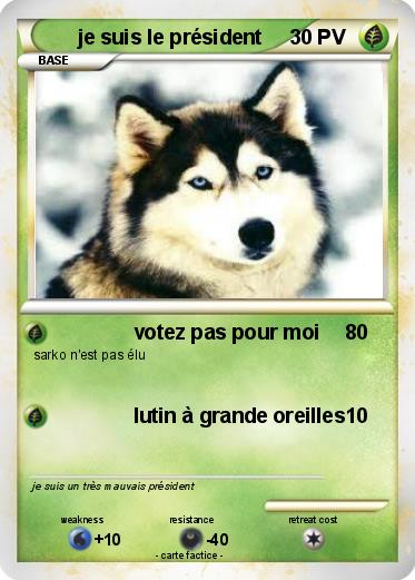 Pokemon je suis le président