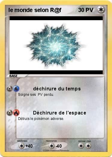 Pokemon le monde selon R@f