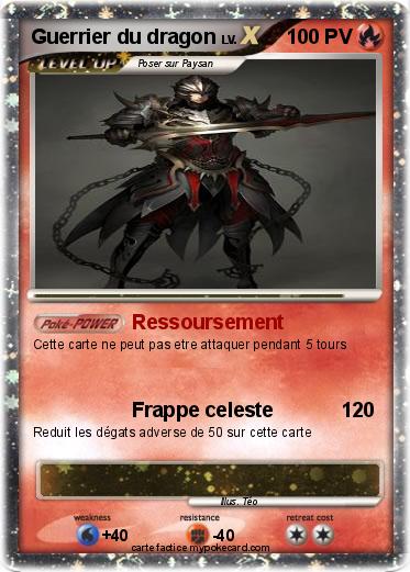 Pokemon Guerrier du dragon