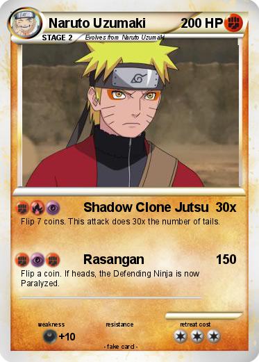 Pokemon Naruto Uzumaki