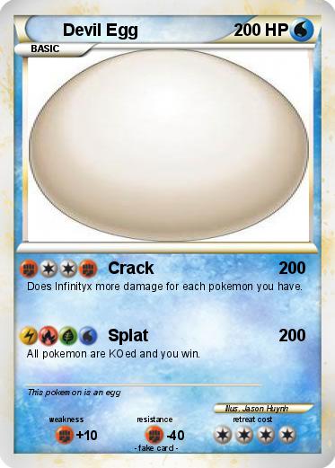 Pokemon Devil Egg