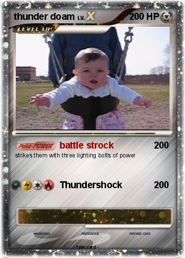 Pokemon thunder doam