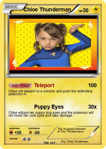 Pokemon Chloe Thunderman