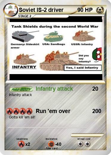 Pokemon Soviet IS-2 driver
