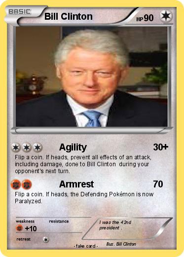 Pokemon Bill Clinton