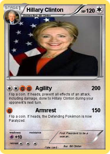 Pokemon Hillary Clinton