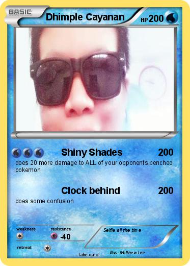 Pokemon Dhimple Cayanan