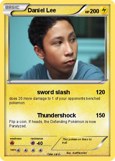 Pokemon Daniel Lee