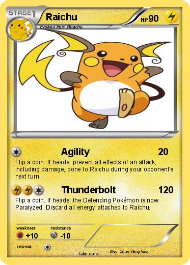Pokemon Raichu
