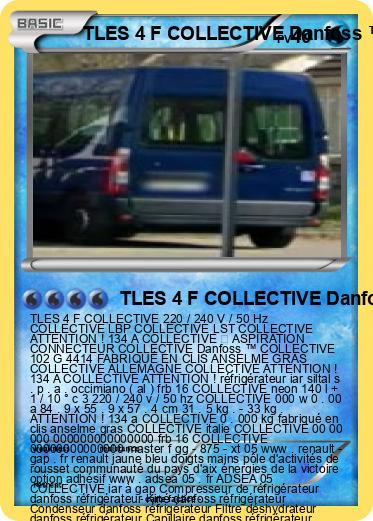 Pokemon TLES 4 F COLLECTIVE Danfoss ™