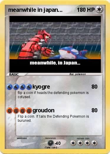 Pokemon meanwhile in japan...