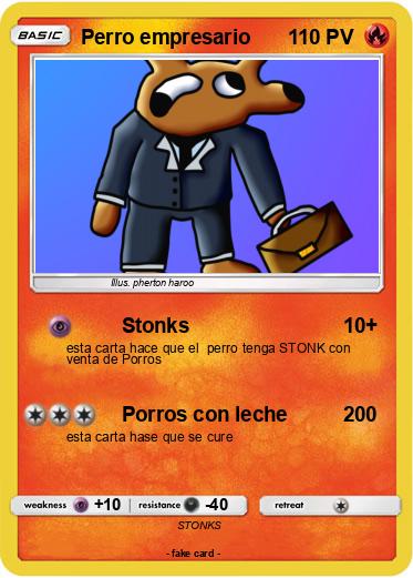 Pokemon Perro empresario