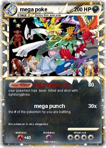 Pokemon mega poke