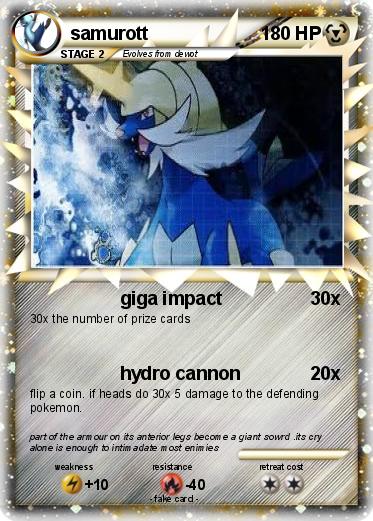 Pokemon samurott