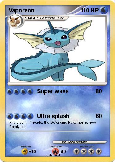 Pokemon Vaporeon