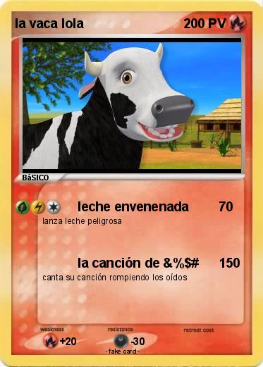 Pokemon la vaca lola