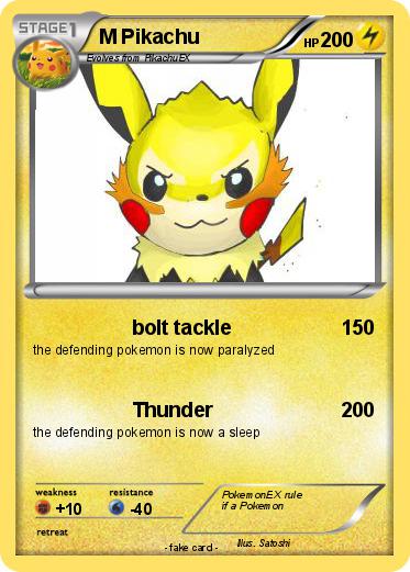 Pokemon M Pikachu