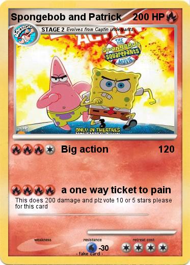 Pokemon Spongebob and Patrick