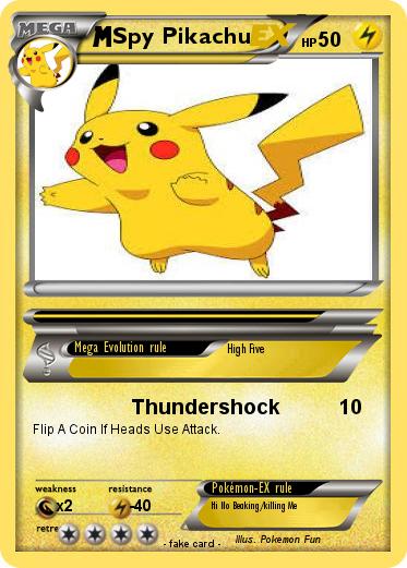 Pokemon Spy Pikachu