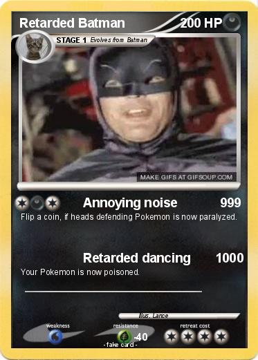 Pokemon Retarded Batman