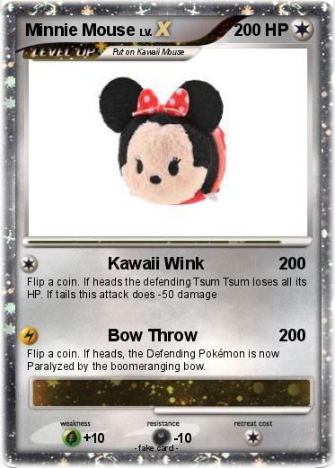 Pokemon Minnie Mouse