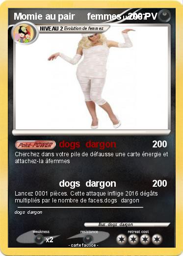 Pokemon Momie au pair     femmes